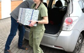 Prezenty dla hospicjum od pracownik&oacute;w MOPS 3