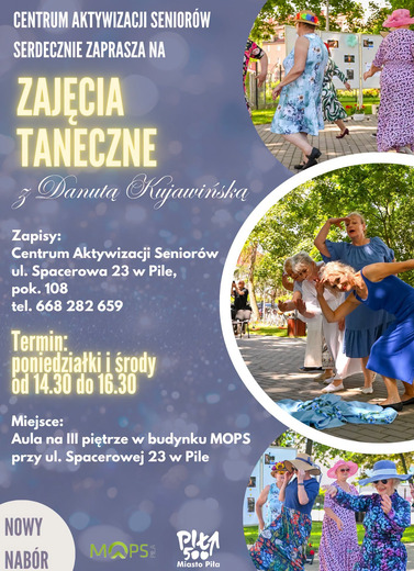 Zajęcia taneczne z Danutą Kujawińską