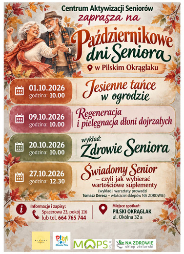 Październikowe Dni Seniora w Pilskim Okrąglaku