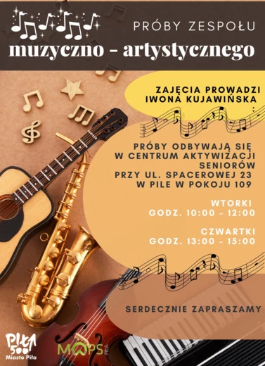 Próby zespołu wokalno – artystycznego