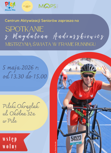Spotkanie z Magdaleną Andruszkiewicz Mistrzynią Świata w Frame Runningu