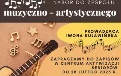 Zdjęcie do Nab&oacute;r do zespołu muzyczno-artystycznego