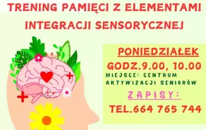Zdjęcie do Trening pamięci z elementami integracji sensorycznej