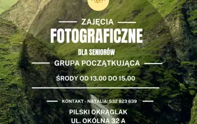 Zdjęcie do Zajęcia fotograficzne dla senior&oacute;w
