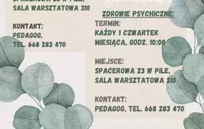 Zdjęcie do Spotkania Grup Samopomocowych KIS|Zdrowie psychiczne