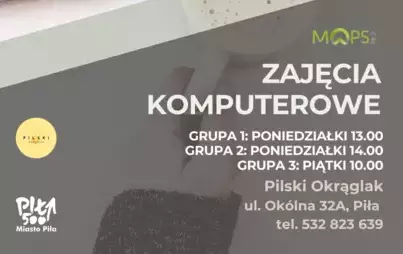 Zdjęcie do Zajęcia komputerowe