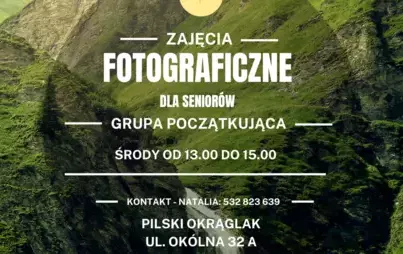 Zdjęcie do Zajęcia fotograficzne dla senior&oacute;w