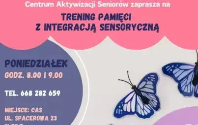 Zdjęcie do Trening pamięci z integracją sensoryczną