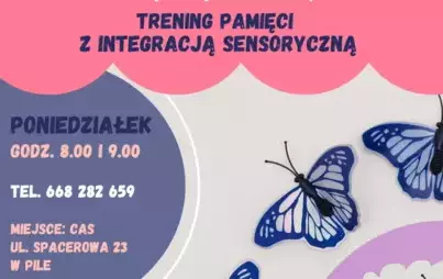 Zdjęcie do Trening pamięci z integracją sensoryczną