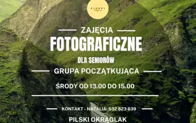 Zdjęcie do Zajęcia fotograficzne dla senior&oacute;w