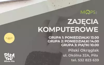 Zdjęcie do Zajęcia komputerowe