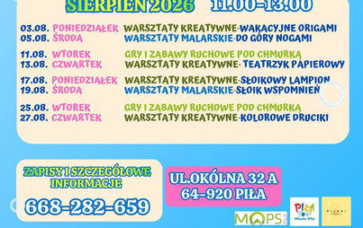 Zdjęcie do WAKACJE W OKRĄGLAKU|WARSZTATY KREATYWNE &ndash; SŁOIKOWY LAMPION