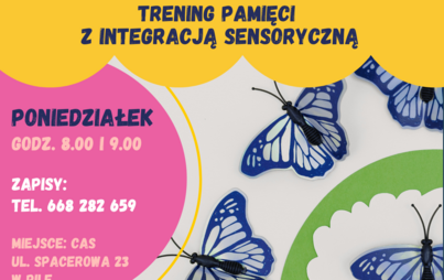 Zdjęcie do Trening pamięci z integracją sensoryczną
