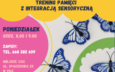 Zdjęcie do Trening pamięci z integracją sensoryczną